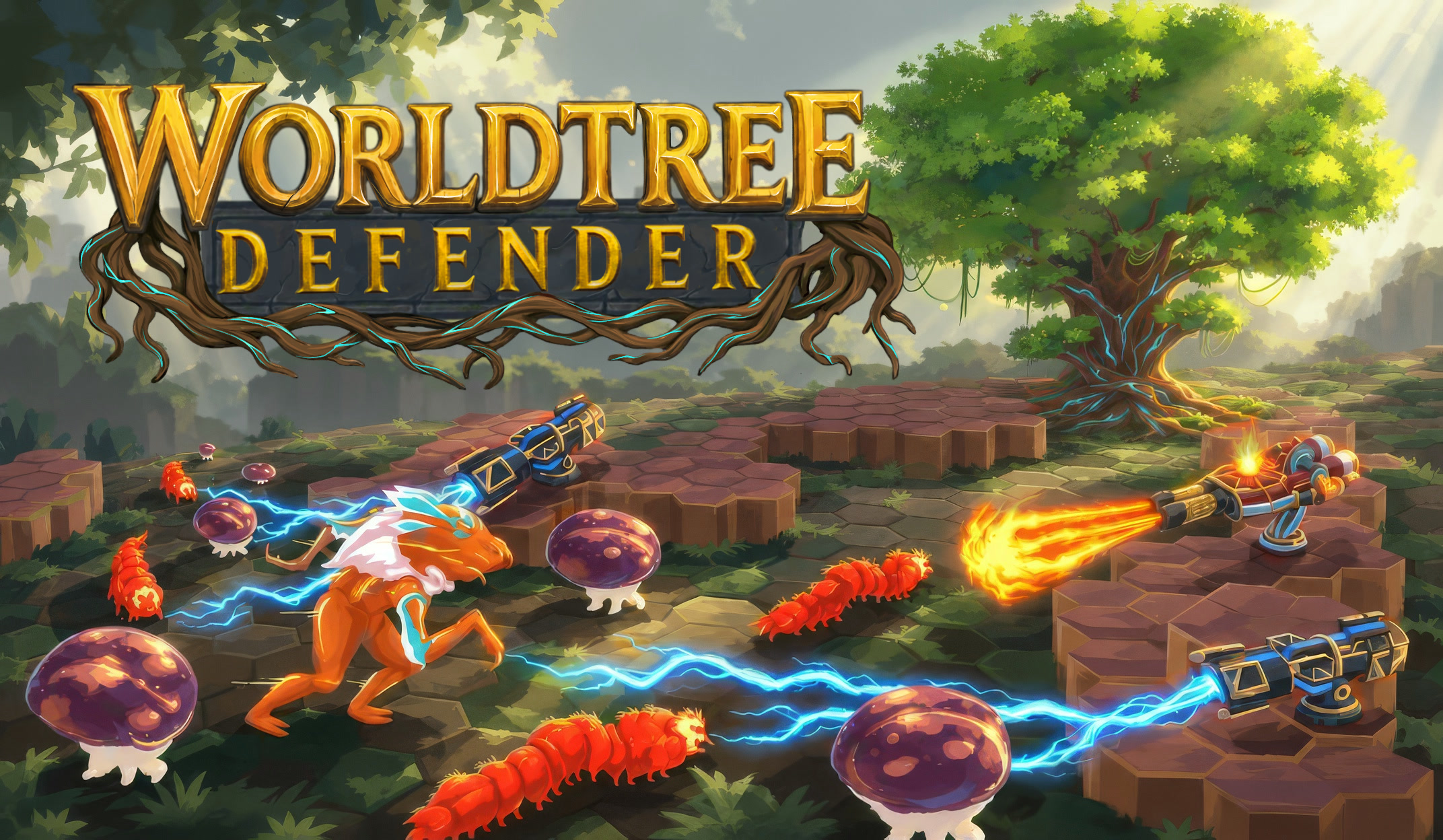 Key art, landscape, with logo